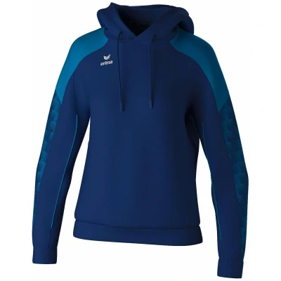 Abbildung von Erima Damen EVO STAR Kapuzenpullover (1072433), new navy/mykonos blue, 44