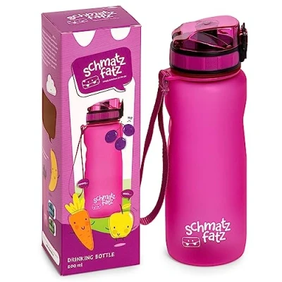 Abbildung von Klarstein Trinkflasche Wakaba, Kinderflasche 800 ml Kindergarten Outdoor Schule Sport