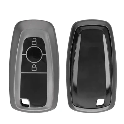 Abbildung von kwmobile Schlüsseltasche Autoschlüssel Hülle für Ford (1 tlg), Schlüsselhülle Silikon Case Schlüssel Cover