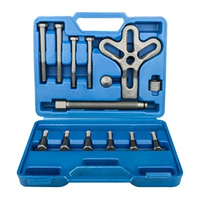 Abbildung von LUTIFIX Lenkradabzieher,13 Stück harmonische Balancer Harmonic Gear Pulley Lenkrad Abzieher Kit