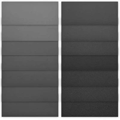 Abbildung von Navaris Schleifschuh 84x Nassschleifpapier Set 120 3000 Körnung 93x230mm wasserfest, 84 St.