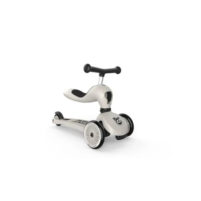 Abbildung von Scoot and Ride Dreiradscooter Highwaykick 1 Ash, 50 kg, Kinder Fahrzeug