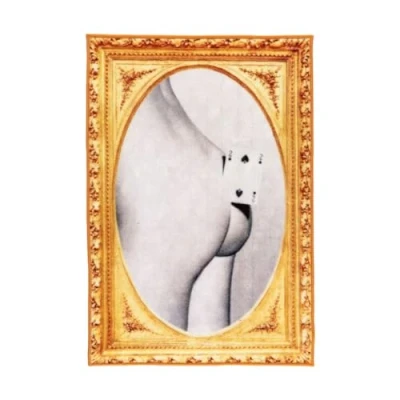 Abbildung von SELETTI TOILETPAPER Bath mats 60 x 90 cm Two Of Spades