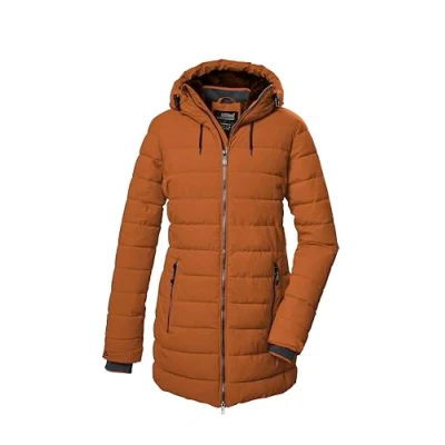 Abbildung von killtec Damen Steppparka/Parka mit Kapuze KOW 55 WMN QLTD PRK, zimt, 42, 41809 000