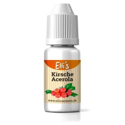 Abbildung von Ellis Aromen Kirsche (Acerola) NATURIDENTISCHES Lebensmittelaroma Für Speisen &amp; Getränke 10 ml