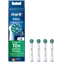 Abbildung von Oral B Aufsteckbürsten Pro CrossAction, X förmige Borsten