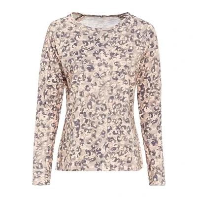 Abbildung von camel active Langarmshirt, Damen, Größe: Small, Aop zement