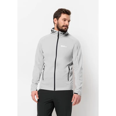 Abbildung von Jack Wolfskin Alpgrat FZ M Fleecejacke, Herren, Größe: 3XL, Cool grey