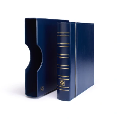 Abbildung von Leuchtturm, Grande Classict, 4 Rings binder mit Kassette Blau