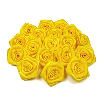 Abbildung von Creativery Streudeko, Satinrosen 3 cm, 10 Stück