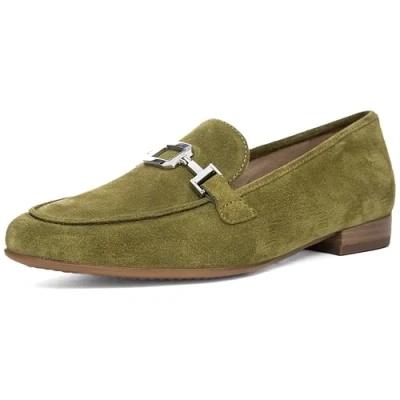 Abbildung von ara KENT Slipper, Damen, Größe: 38, Green Veloursleder