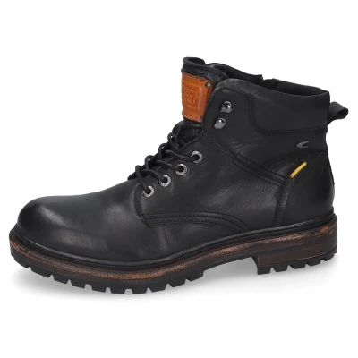 Abbildung von camel active Winterboots Stiefel, Business Schnürstiefel mit Blockabsatz