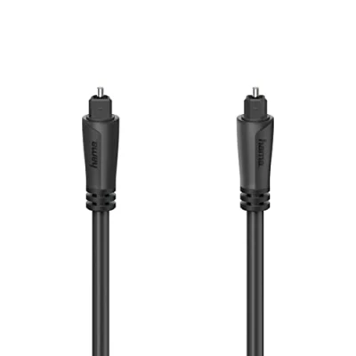 Abbildung von Hama Audio Lichtleiter Kabel, ODT Stecker (Toslink), 3,0m Kabel Toslink, (300 cm)
