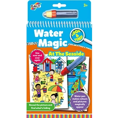 Abbildung von Galt Toys, Water Magic Look and Find at The Seaside, Colouring Books for Children, Ages 3 Years Plus