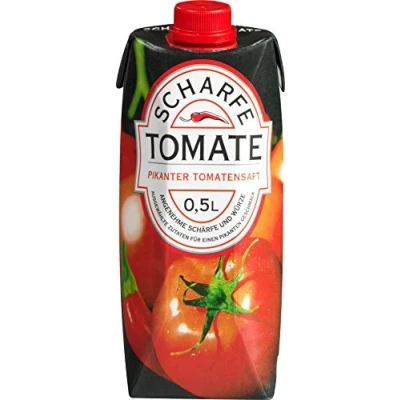 Abbildung von Scharfe Säfte Tomate, 12er Pack (12 x 500 ml)