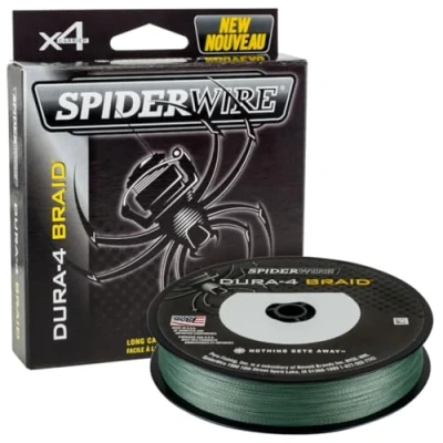 Abbildung von Spiderwire Filo da Pesca Dura 4 Green 0.40mm 150m Trecciato PE Dyneema Mare Spinning Surfcasting Carpfishing