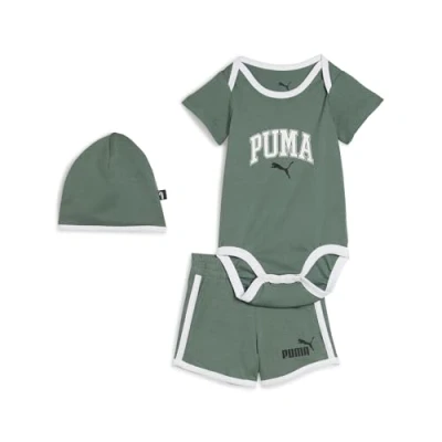 Abbildung von Puma Minicats Newborn Unisex SET kurze Sporthose für Kinder, Größe: 56, Green moon