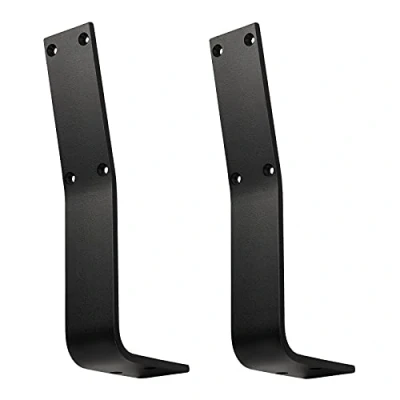 Abbildung von SOTECH 1 Paar Tischgestelle Bankgestelle Rückenlehnenhalterungen TAB Stahl schwarz matt Profil 60 x 8 mm Höhe: 323,5 Tiefe: 123 Rücklehne Rückenlehnen Halterung