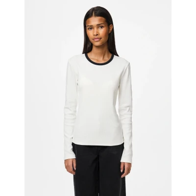 Abbildung von pieces Langarmshirt &quot;PCMAY LS TOP NOOS BC&quot;