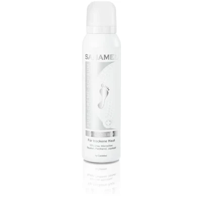 Abbildung von Sanamed Fußschaum Fuß Creme Schaum &quot;Mikrosilber&quot; 300ml