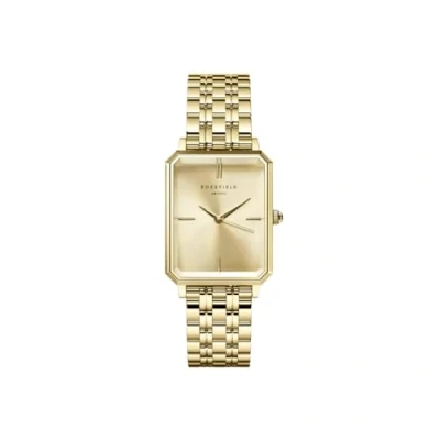 Abbildung von Rosefield Octagon Uhr, Damen, Größe: One Size, Champagne