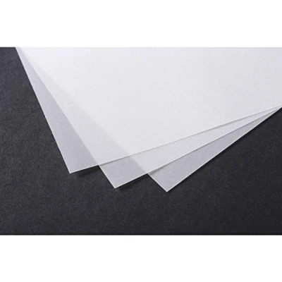 Abbildung von Clairefontaine 96505C Ries Transparentpapier, 500 Blatt, DIN A4 21 x 29.7 cm, 70g, ideal für technische Zeichnen, 1 Ries, Extratransparent