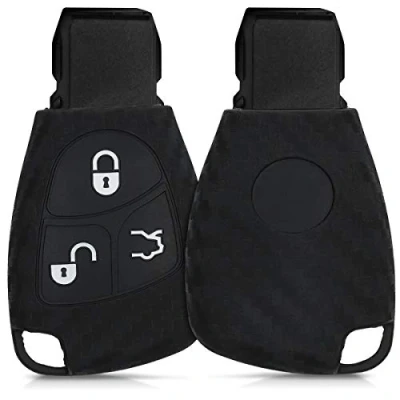 Abbildung von kwmobile Schlüsseltasche Autoschlüssel Hülle für Mercedes Benz (1 tlg), Schlüsselhülle Schlüssel Case Cover