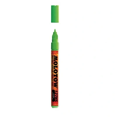 Abbildung von Molotow Permanentmarker One4All 127 HS CO nachfüllbar 1,5mm neongrün f