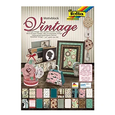 Abbildung von Folia Motivpapier Vintage II,