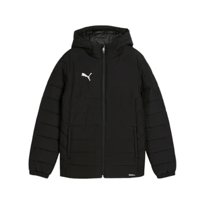 Abbildung von PUMA Jungen teamADDITIONS Hooded Padded Jacket Jr Übergangsjacken, Black,