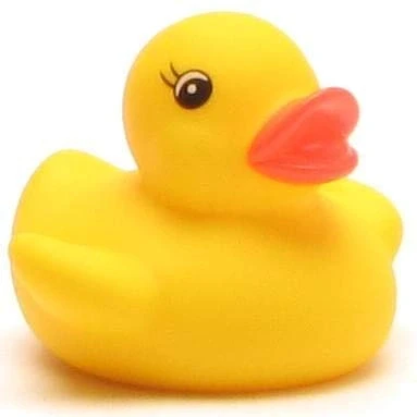 Abbildung von Duckshop I Badeente Quietscheente Ente Mia gelb 5 cm