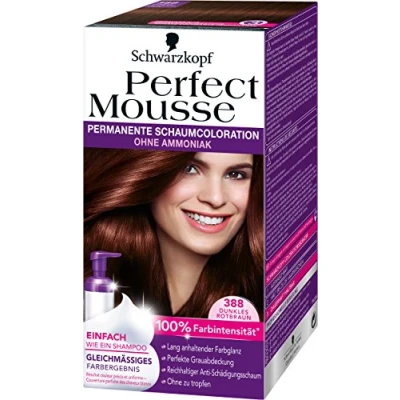Abbildung von Perfect Mousse permanente Schaumcoloration, 400 Dunkelbraun, 3er Pack (3 x 1 Stück)