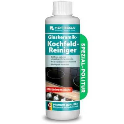 Abbildung von HOTREGA Glaskeramik Kochfeld Reiniger, H130945, 4029559009773, 250 ml