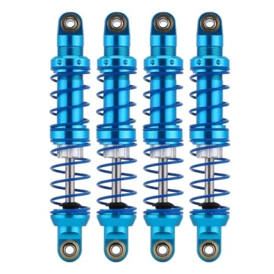 Abbildung von INJORA RC Stoßdämpfer Shock Absorber Ölstoßdämpfer Set mit Feder für 1/10 Truck Crawler Axial SCX10 TRX4 D90 (80mm)