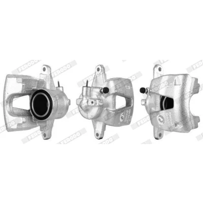 Abbildung von FERODO PREMIER FCL694621 Bremssattel Stahlguss 100 mit Zubehör FIAT: Grande Punto Schrägheck, Panda II 500 Schrägheck