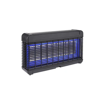 Abbildung von HENDI Insektenvernichter mit UV A LED Licht für 300 m² 47 x 10 26 cm 4000 V 13 W, Mückenfalle