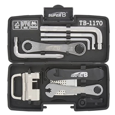 Abbildung von SuperB Herren Tb 1170 3 in 1 Kettenwerkzeug, Schwarz, UK 8 / EU 42