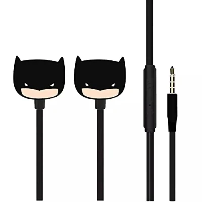 Abbildung von ERT GROUP Kopfhörer mit Mikrofon original und offiziell lizenziert DC Batman 001