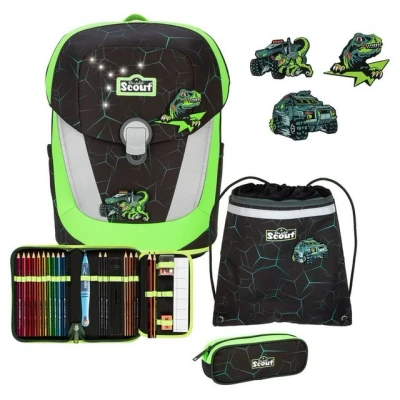 Abbildung von Scout Schulranzen Sunny II Set 5 teilig (Set, 4 tlg)