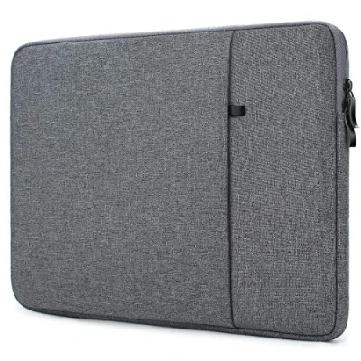 Abbildung von NIDOO 12&quot; 13&quot; Laptop Notebook Hülle Klassische Tasche Schützende für MacBook Pro Air M2 M1 / 12,9&quot; iPad Surface 9 8/12,4&quot; Go 2/13,4&quot; XPS 13 Plus, Dunkelgrau