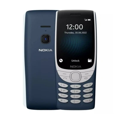 Abbildung von Nokia 8210 All Carriers 0,05 GB Feature Phone mit 4G Konnektivität, großem Display, integriertem MP3 Player, kabellosem FM Radio und klassischem Snake Spiel (Dual SIM) Blau