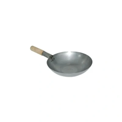 Abbildung von Vogue K296 Wok, flacher Boden aus Weichstahl, 32,4 cm Durchmesser