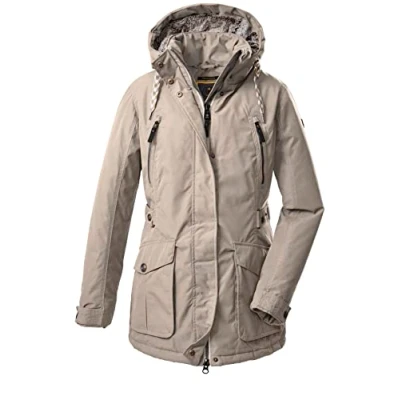 Abbildung von G.I.G.A. DX (GIGEQ Damen Casual Funktionsjacke mit abzippbarer Kapuze GW 62 WMN JCKT, hellbeige, 34, 38725 000