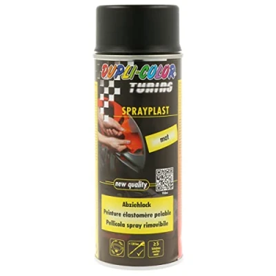 Abbildung von DUPLI COLOR 388033 Lack 1K 400 AUTO 20 0580 blau metallic ml schwarz