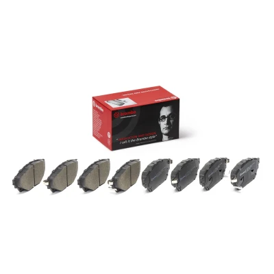 Abbildung von Bremsbelagsatz, Scheibenbremse BREMBO P 54 065