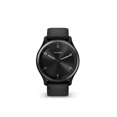 Abbildung von Garmin Unisex Erwachsene VIVOMOVE Sport Smartwatch, Schwarz/Schiefergrau, One Size