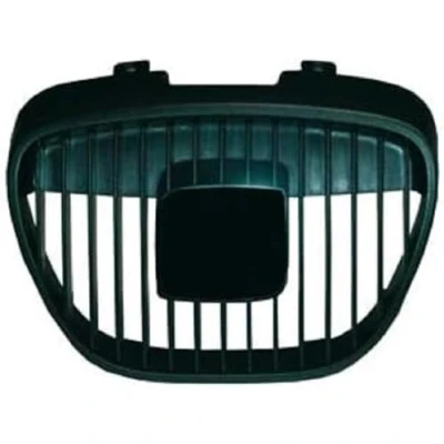 Abbildung von PRASCO Premium ST0332001 Kühlergrill vorne mittlerer Teil schwarz SEAT: Ibiza 3 Schrägheck, Cordoba II Limousine