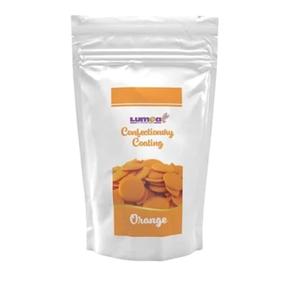 Abbildung von Dekozauber24 Kuvertüre Drops, orange, 500g, mit Orangengeschmack, Deco Melts Chips mikrowellengeeignet, für Cake Pops, Torten, Kuchen, Drip oder Glasur