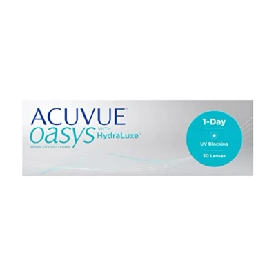 Abbildung von ACUVUE OASYS 1 Day Tageskontaktlinsen helfen das Gefühl von müden &amp; trockenen Augen zu reduzieren mit 2.25 dpt und BC 8.5 UV Schutz Komfortables Tragegefühl 30 Linsen