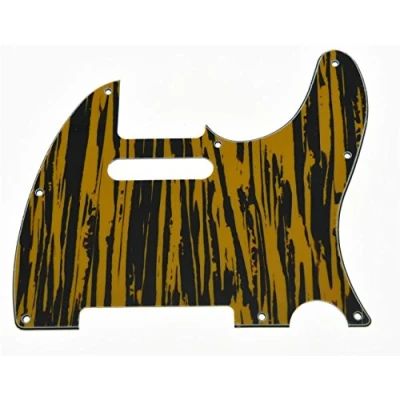 Abbildung von KAISH Tawny Stripe Pickguard für Fender Telecaster
